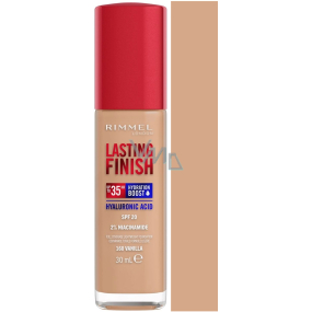 Rimmel Lasting Finish Hyaluronic Acid długo trwały nawilżający podkład 160 Vanilla 30 ml