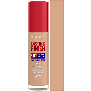 Rimmel Lasting Finish Hyaluronic Acid długo trwały nawilżający podkład 160 Vanilla 30 ml