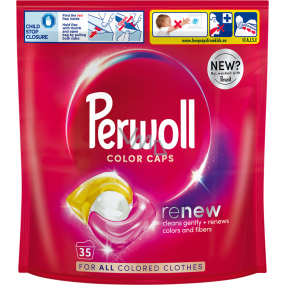 Perwoll kapsuły do prania Renew Color do kolorowych tkanin, 35 prań Perwoll kapsuły do prania Renew Color do kolorowych tkanin, 35 prań