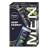 Nivea Men Deep Sport żel pod prysznic 250 ml + Nivea Men Energy dezodorant w sprayu 150 ml, zestaw kosmetyków dla mężczyzn