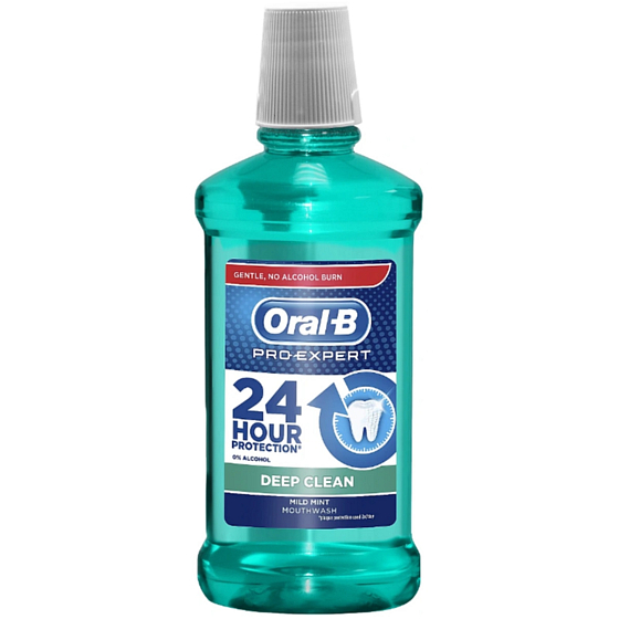 Oral-B Pro-Expert Deep Clean Płyn do płukania ust o smaku miętowym 500 ml
