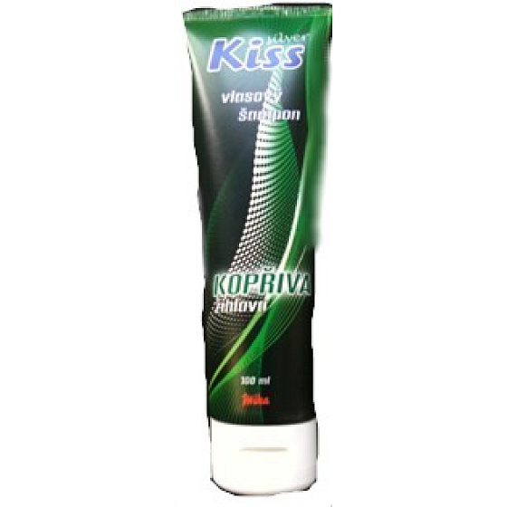 Mika Kiss Silver Kopřiva šampon na vlasy 100 ml