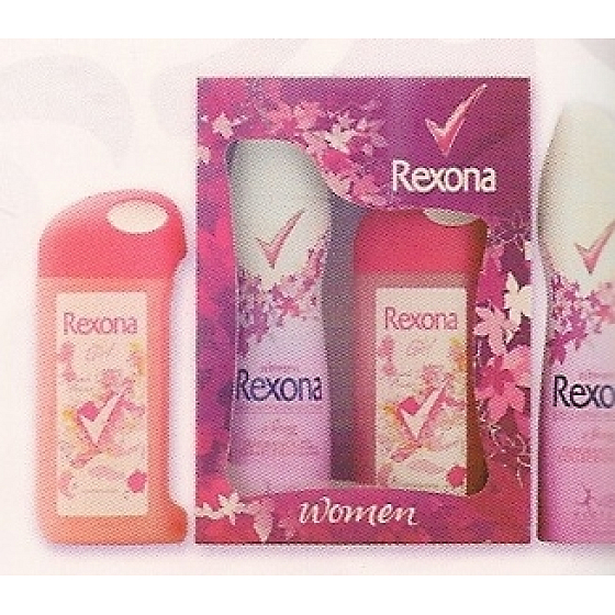 Rexona Sexy antiperspirant sprej 150 ml + sprchový gel 250 ml, pro ženy kosmetická sada