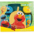 Sesame Street 2 x pěna do koupele 236 ml + žínka, dětská kosmetická sada