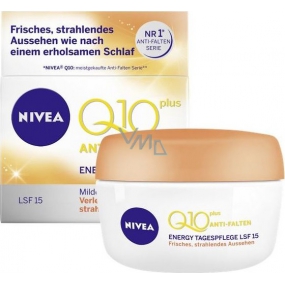 Nivea Q10 Plus energizující denní krém proti vráskám 50 ml