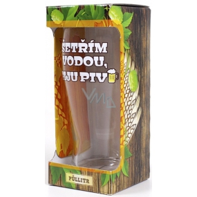 Albi Pivní liga Půllitr v krabičce Šetřím vodu, piju pivo 0,5 l