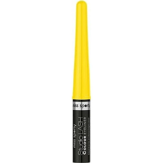 Miss Sporty Studio Lash Colour tekuté oční linky 004 Neon Yellow 3,5 ml