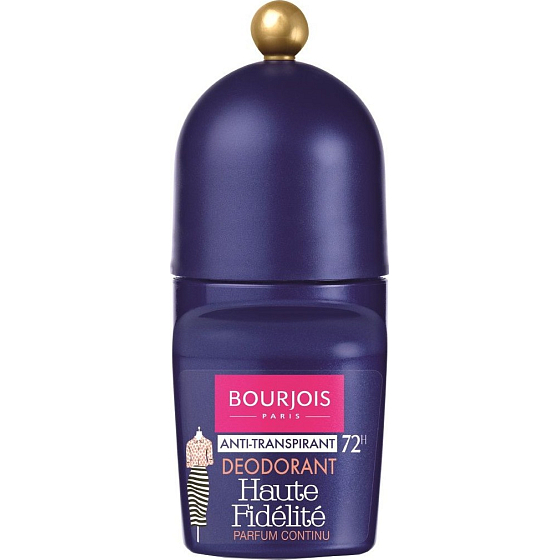 Bourjois High Trust 72hodinový kuličkový antiperspirant deodorant roll-on pro ženy 50 ml
