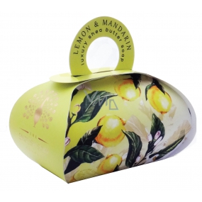English Soap Citron & Mandarinka přírodní parfémované mýdlo s bambuckým máslem 260 g
