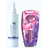 Nike Fun Water Body Mist In Fashion parfémovaný tělový sprej pro ženy 200 ml + holicí strojek pro ženy, dárková sada