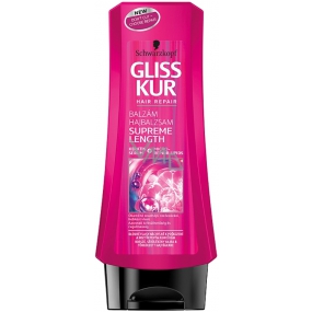 Gliss Kur Supreme Length balsam do długich włosów skłonnych do uszkodzeń i rozdwajających się końcówek 200 ml