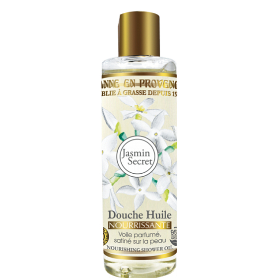 Jeanne en Provence Jasmin Secret - Tajemství Jasmínu vyživný sprchový olej 250 ml