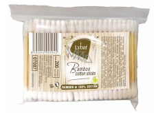 Lybar Original Natural Bamboo patyczki higieniczne z bambusa 200 sztuk