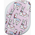 Tangle Teezer Compact Skinny Dip kompaktní kartáč na vlasy Lovely Lama limitovaná edice