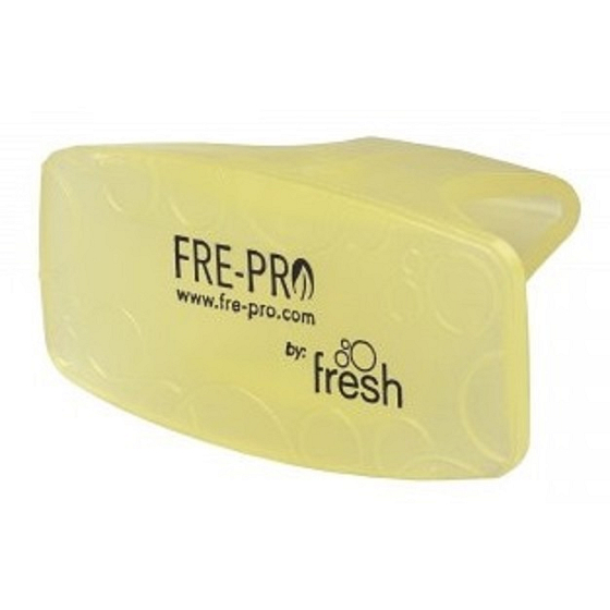 Fre Pro Bowl Clip Citrus vonný WC závěs žlutý 10 x 5 x 6 cm 55 g