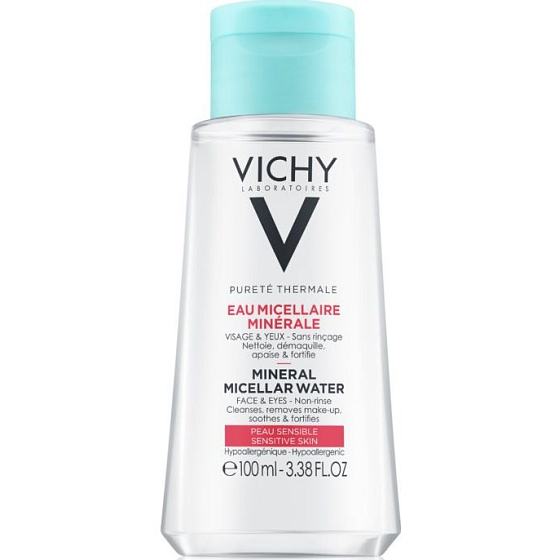 Vichy Pureté Thermale Minerální micelární voda pro citlivou pleť 100 ml