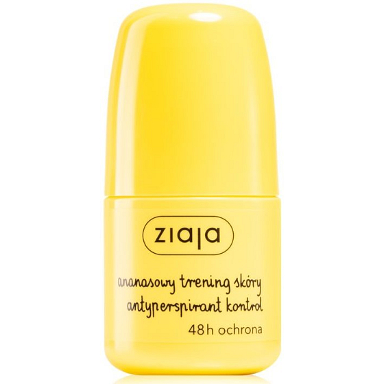 Ziaja Ananasowy kulkowy antyperspirant roll-on dla kobiet 60 ml