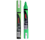Uni Mitsubishi Chalk Marker zielony marker kredowy fluo 1,8-2,5 mm, PWE-5M