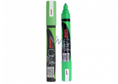 Uni Mitsubishi Chalk Marker zielony marker kredowy fluo 1,8-2,5 mm, PWE-5M