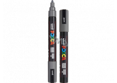 Posca Uniwersalny akrylowy pisak 1,8 - 2,5 mm Szary ciemny PC-5M