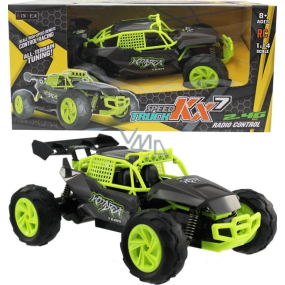 RC Vysokorychlostní bugina 1:14 2.4 GHZ dosahuje rychlosti až 20km/h 43 x 21 x 22 cm různé druhy, doporučený věk 8+