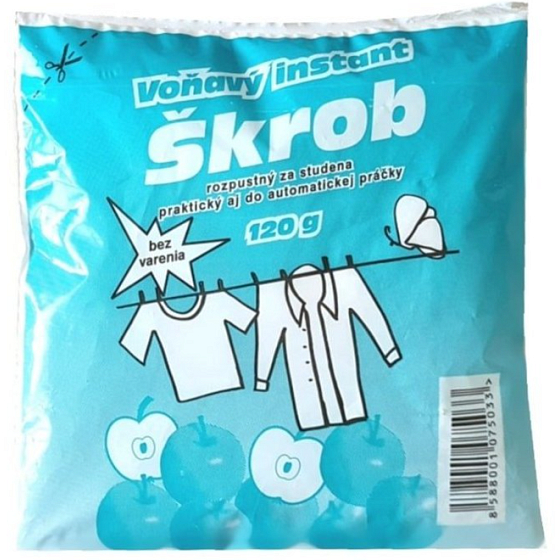 Chemoletz Skrob Instant na pranie wonny rozpuszczalny na zimno 120 g