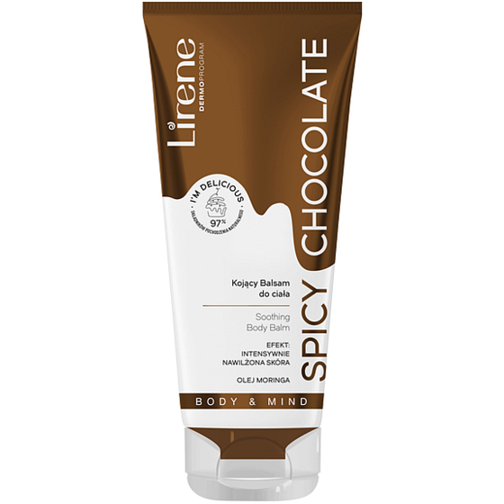 Lirene I´m Delicious Spicy Chocolate zklidňující tělový balzám 200 ml