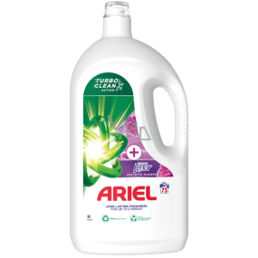 Ariel +Touch Of Lenor Ametyst Flower płynny żel do prania o długotrwałym zapachu 75 dawek 3,75 l