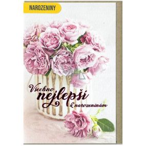 Nekupto Życzenia urodzinowe Wszystkiego najlepszego 115 x 170 mm