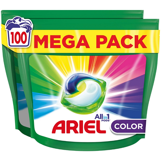 Ariel Extra Clean Power kapsułki uniwersalne do prania 100 sztuk