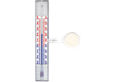 Spokar 2106 płaski, okienny termometr plastikowy, samoprzylepny