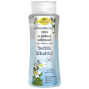 Bione Cosmetics Świetlik lekarski dwufazowy demakijaż do oczu i twarzy 255 ml