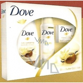 Dove Bambucké máslo a vanilka deodorant sprej 150 ml + sprchový gel 250 ml + toaletní mýdlo 100 g, kosmetická sada