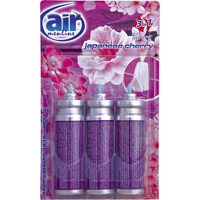 Air Menline Japanese Cherry Refill  wkład do odświeżacza powietrza 3× 15 ml
