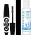 Rimmel London Scandaleyes Retro Glam řasenka 001 Black 12 ml + Gentle Eye Make-up Remover odličovač očního make-upu 125 ml, kosmetická sada