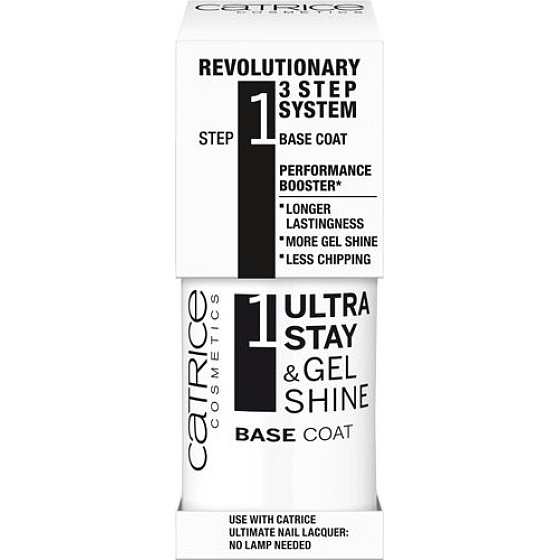 Catrice Ultra Stay & Gel Shine Base Coat podkladový lak na nehty 10 ml