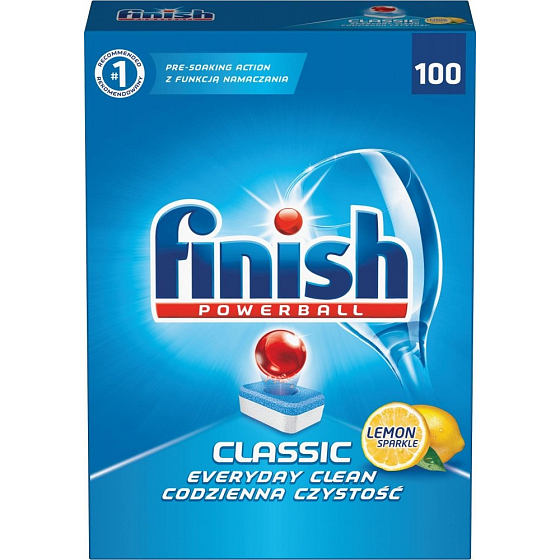 Finish Classic Lemon tablety do myčky 100 kusů