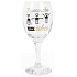 Albi Můj Bar Sklenka na víno glitter Rozcvička před akcí 220 ml