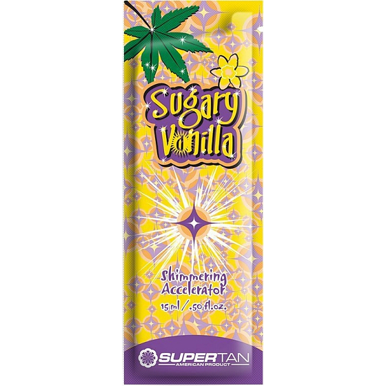 SuperTan Super Sensations Sugary Vanilla jednorázový krém do solária sáček 15 ml