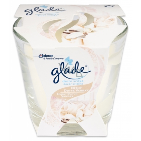 Glade Wanilia zapachowa świeca w szkle, czas palenia do 30 godzin 70 g