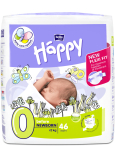 Bella Happy 0 Before Newborn od 0 - 2 kg pieluchy dla wcześniaków i noworodków o niskiej masie urodzeniowej 46 sztuk