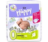 Bella Happy 0 Before Newborn od 0 - 2 kg pieluchy dla wcześniaków i noworodków o niskiej wadze urodzeniowej 46 sztuk