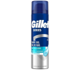 Gillette Series 3x Sensitive Cool żel do golenia dla mężczyzn 200 ml