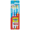 Colgate Extra Clean Medium střední zubní kartáček 3 kusy