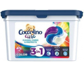 Coccolino Care Cleans, Cares & Protects 3w1 kapsułki do prania do kolorowych tkanin 18 dawek 486 g