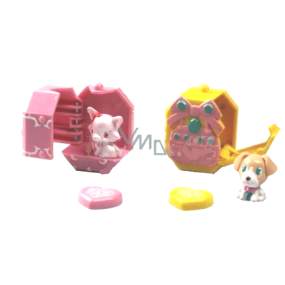 EP Line JewelPet Floura a Diana šperkovnice na drahokámky se 2 figurkami, doporučený věk 3+