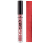 Essence 8H Matte płynna matowa szminka 09 Fiery Red 2,5 ml
