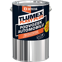 Tlumex Plast Plus farba antystatyczna do samochodów i podwozi, czarna, 4 kg