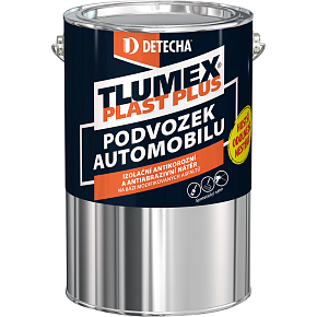 Tlumex Plast Plus farba antystatyczna do samochodów i podwozi, czarna, 4 kg