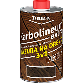 Karbolineum Extra 3w1 lazura do drewna, orzech, 700 g